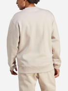 Bluza bez kaptura męska oversize adidas Adicolor Contempo Crew Sweatshirt IM2115 L Beżowa (4066763840440) - obraz 2
