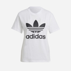 T-shirt bawełniany damski adidas IK4036 S Biały (4066763497422) - obraz 6