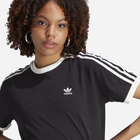 T-shirt bawełniany damski adidas IK4049 S Czarny (4066763360115) - obraz 4