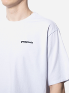 Футболка довга чоловіча Patagonia Men's P-6 Logo Responsibili-Tee 38504-WHI M Біла (192964189508) - зображення 3