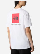 T-shirt bawełniany męski The North Face S/S Redbox NF0A87NPFN4 XL Biały (196575424782) - obraz 2