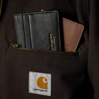 Картхолдер шкіряний Carhartt Vegas I033109-00FXX Чорний (4064958800194) - зображення 3