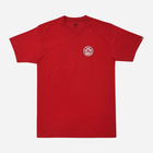 T-shirt męski długi bawełniany Vans Forever-B S Czerwona (195437643859) - obraz 1