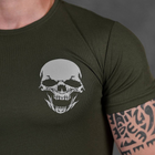 Комплект Skull футболка + шорти олива розмір L - изображение 5