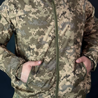 Мембранна куртка з плащівки піксель розмір 2XL - зображення 6