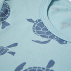Дитяче боді-футболка для новонароджених Cool Club CCB2403014 68 см Світло-блакитне (5903977336026) - зображення 3