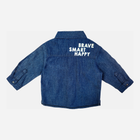 Дитяча джинсова сорочка для хлопчика Cool Club CJB2400749 68 см Синя (5903977164308) - зображення 2