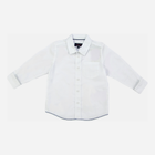 Дитяча сорочка для хлопчика Cool Club CCB2303564 80 см Біла (5903977091017) - зображення 1