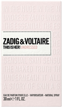 Парфумована вода для жінок Zadig & Voltaire This Is Her Undressed 30 мл (3423222086619) - зображення 3