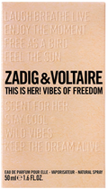 Парфумована вода для жінок Zadig & Voltaire This Is Her Vibes Of Freedom 50 мл (3423222048297) - зображення 3