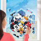 Набір для творчості Make It Real Mosaic Window Sticker Disney Mickey And Friends 66 шт (0695929042776) - зображення 3