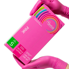 Перчатки смотровые Sangig нитриловые нестерильные Размер S 100 шт Розовые (002899) - изображение 7