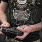 Тактическая футболка M-Tac Drohnenführer Black черная M - изображение 14