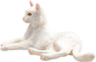 Figurka Mojo Farm Life Cat Lying White 3.5 cm (5031923873681) - obraz 5