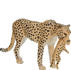 Figurka Mojo Wildlife Cheetah Female with Cub 6 cm (5031923871670) - obraz 3