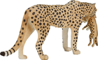 Figurka Mojo Wildlife Cheetah Female with Cub 6 cm (5031923871670) - obraz 5