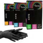 Перчатки смотровые Sangig виниловые нестерильные Размер S 100 шт Черные (001357) - изображение 4