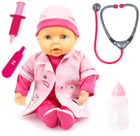 Lalka bobas Bayer Design Doll with Doctor z akcesoriami 38 cm (4003336938784) - obraz 1