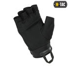 Тактичні M-Tac рукавички безпалі Assault Tactical Mk.3 Black чорні S - зображення 2