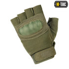 Тактичні M-Tac рукавички безпалі Assault Tactical Mk.3 Olive олива XL - зображення 3