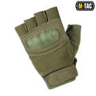 Тактичні M-Tac рукавички безпалі Assault Tactical Mk.3 Olive олива M - зображення 3