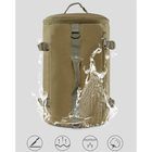 Тактичний похідний рюкзак-сумка Solve на 20 л водовідштовхувальний KT6004001 Олива - зображення 8