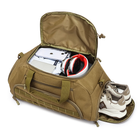 Тактична дорожня сумка Solve - Олива KT6006101 MOLLE cargo bag 25л - зображення 6