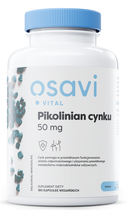 Харчова добавка Osavi Zinc Picolinate 50 мг 180 капсул (5904139921074) - зображення 1