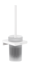 Набор для WC с держателем hansgrohe AddStoris 41752700 белый матовый