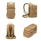 Тактический походный рюкзак Solve на 20 л Laser KT6003201 Олива - изображение 5