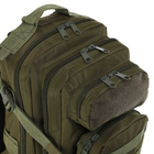 Рюкзак тактичний штурмовий Military Rangers Sport (нейлон 600D, р-р 42x23x20см, 20л, Оливковий) - изображение 5