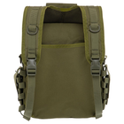 Рюкзак тактичний патрульний Military Rangers Sport Max (нейлон 600D, р-р 35x29x10см, 10л, Оливковий) - изображение 4