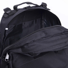 Рюкзак тактичний триденний штурмовий SILVER KNIGHT Premier (нейлон, оксфорд 900D, р-р 47х34х17см, 27л, Чорний) - изображение 7