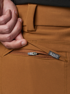 Тактичні штани чоловічі 5.11 Tactical Cepheus Softshell Pants 43064-1012 W30/L32 [1012] Pecan (888579630084) - зображення 6