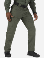 Тактичні штани чоловічі 5.11 Tactical Taclite TDU Pants 74280-190 L/Short [190] TDU Green (844802155960) - зображення 1
