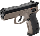 Пистолет страйкбольный ASG CZ 75D Compact Spring 6 мм Fde (23704127) - изображение 3