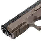 Пістолет страйкбольний ASG CZ 75D Compact Spring 6 мм Fde (23704127) - зображення 7