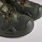 Мужские замшевые кроссовки с вставками Cordura 1000D и мембранной Gore-Tex олива размер 45 - изображение 6