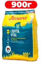 Сухой корм Josera Light & Vital Adult для малоактивных собак с Курицей