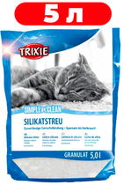 Наполнитель для кошек силикагелевый Trixie Simple & Clean Granulat 5л