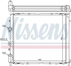 Радіатор охолодження двигуна RENAULT KANGOO, NISSENS (63985)