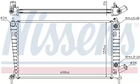 Радиатор охлаждения двигателя SAAB 9-5, NISSENS (68001A)