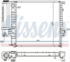 Радиатор охлаждения двигателя BMW Z3, NISSENS (60623A)