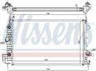 Радиатор охлаждения двигателя CADILLAC BLS, FIAT CROMA, NISSENS (63113A)