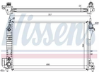 Радіатор охолодження двигуна CADILLAC BLS, FIAT CROMA, NISSENS (63023)