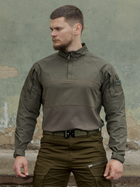 Тактическая рубашка BEZET Fight 2.0 10490 S Хаки (2000124676745) - изображение 1