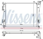 Радиатор охлаждения двигателя LADA KALINA, NISSENS (623554)