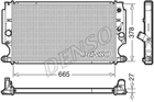 Радиатор охлаждения двигателя TOYOTA AVENSIS, DENSO (DRM50088)