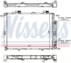 Радіатор охолодження двигуна MERCEDES-BENZ E-CLASS, NISSENS (62691A)