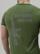 Тактична футболка BEZET Commando 10111 3XL Хакі (2000166797354) - зображення 8